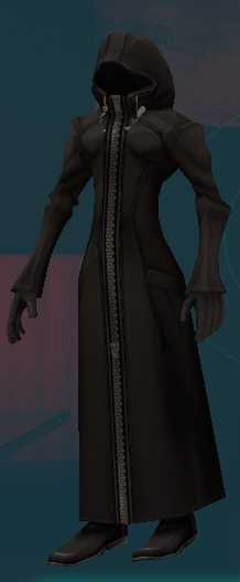 Organization XIII Hooded Axel (Dynamic Bones, CubedShaders) Screenshot