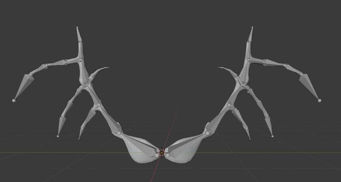 4K Bone wings, Now with a fucking Armature Screenshot