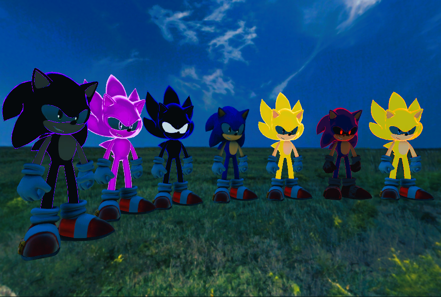 The Ultimate Sonic World DX Sonic Avatar/Model Screenshot