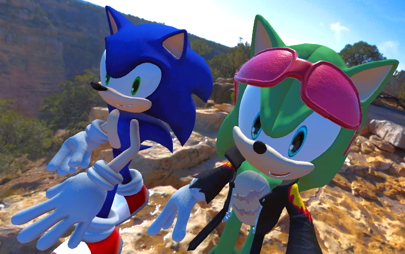 Scourge The Hedgehog Fbx Model Mega Pack Download Screenshot
