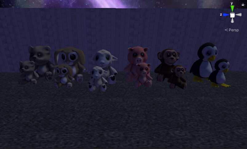 3D Modeled Stuff animals [Assets] Screenshot