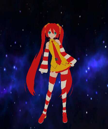 Mcdonald's Miku Screenshot