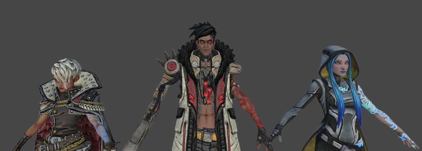 Borderlands 3 Troy,Tyreen and Maya Screenshot