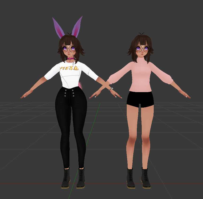 Tay the Bunny (Fullbody, Eye tracking, Visemes, Guestures) Screenshot