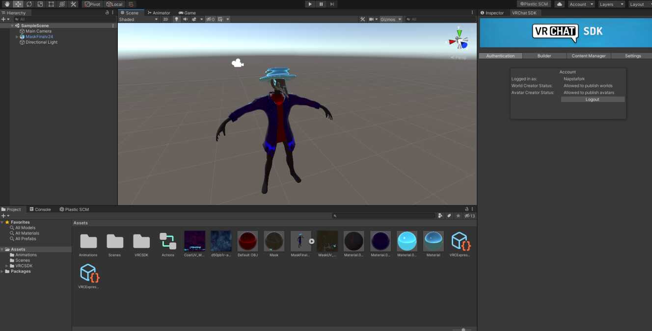 Prototype Model Masque: Screenshot