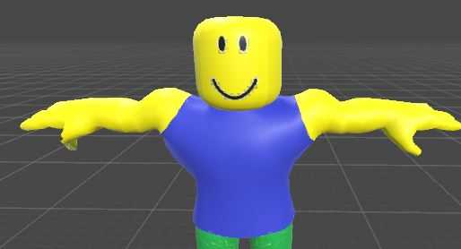 Roblox Noob model (Fixed) Screenshot