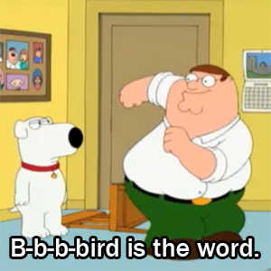 Family Guy - Bird Is The Word Dance Screenshot