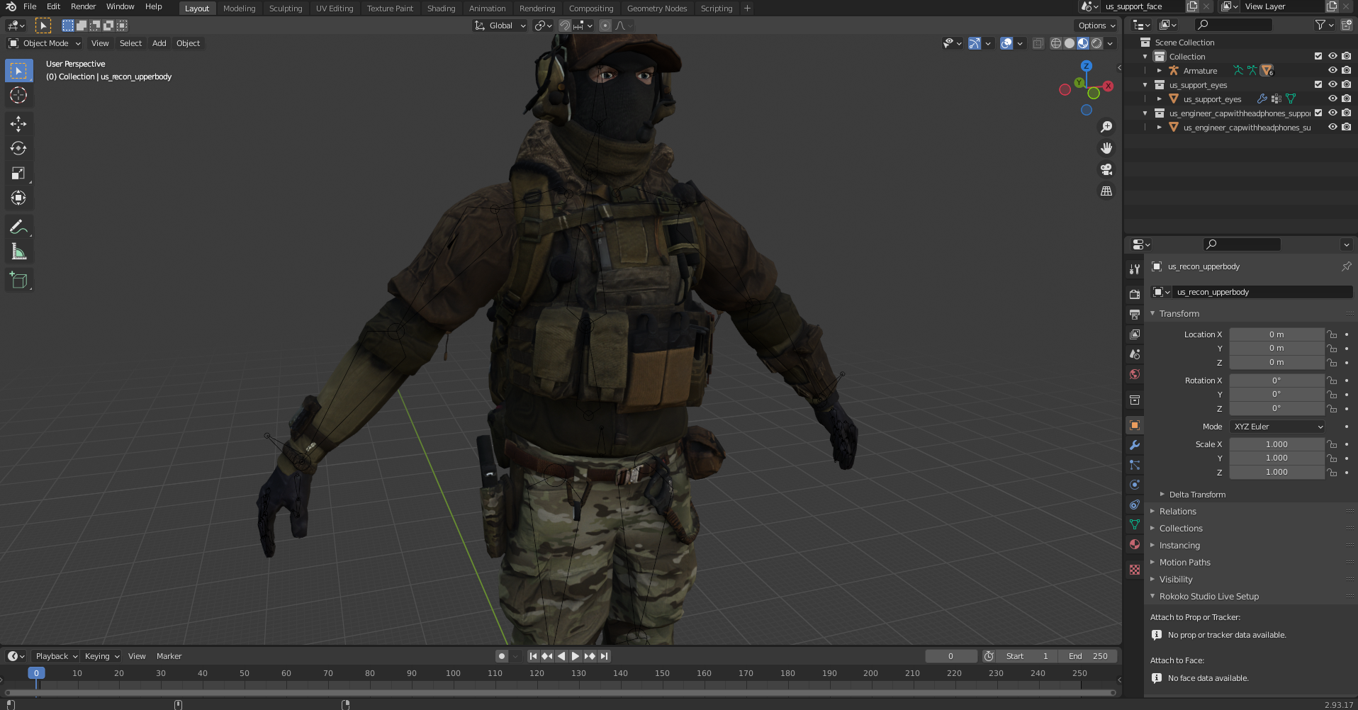 Custom BattleField 4 Character Screenshot