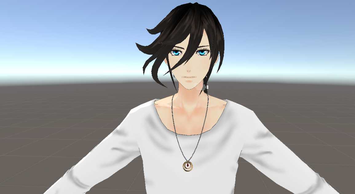 Izuminokami kanesada - Casual (Lip Sync, Eye Track) Screenshot