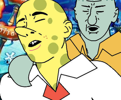 SquidBob cursed  (full animations & emotes-direct upload) Unity 2018.4.20f1 (LINKS IN DESCRIPTION) Screenshot