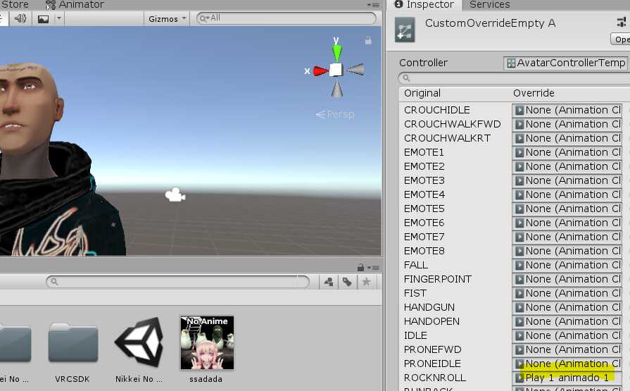 bald Nikkei No Anime(full animations & emotes-direct upload) Unity 2018.4.20f1 (LINKS IN DESCRIPTION) Screenshot