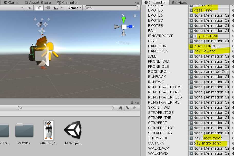 Skipper NO Anime(full animations & emotes-direct upload) Unity 2018.4.20f1 (LINKS IN DESCRIPTION) Screenshot