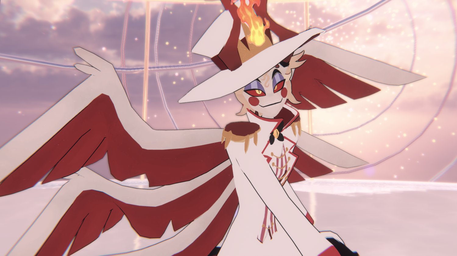 Lucifer The King Of Hell From Hazbin Hotel Screenshot