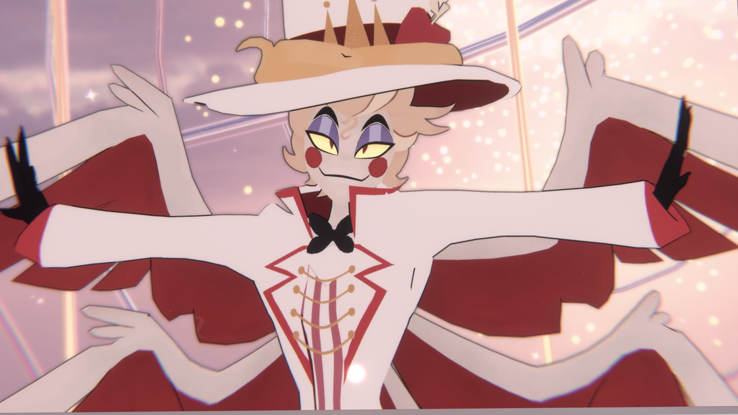 Lucifer The King Of Hell From Hazbin Hotel Screenshot