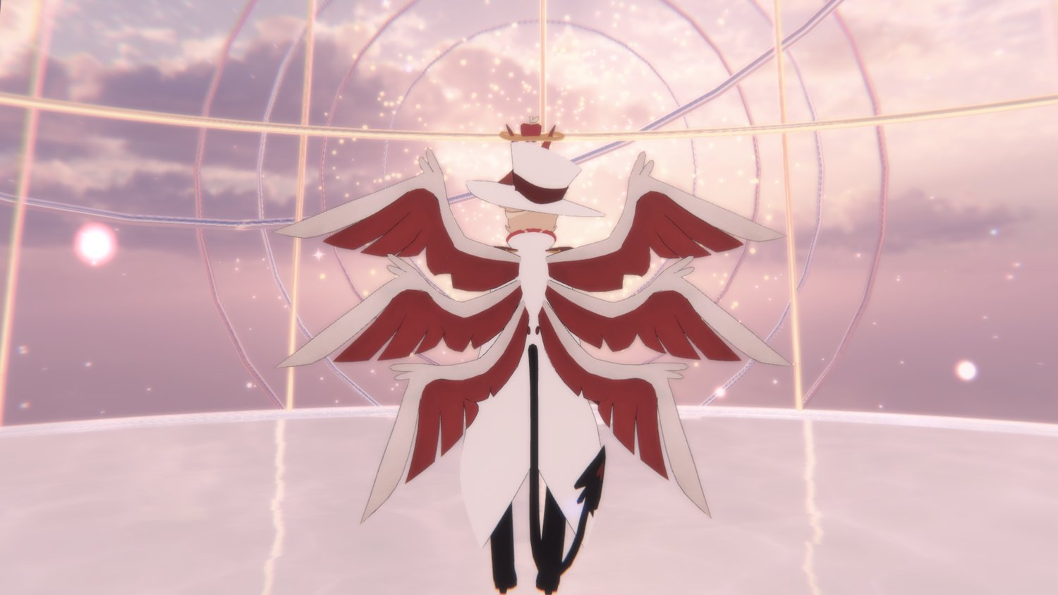 Lucifer The King Of Hell From Hazbin Hotel Screenshot