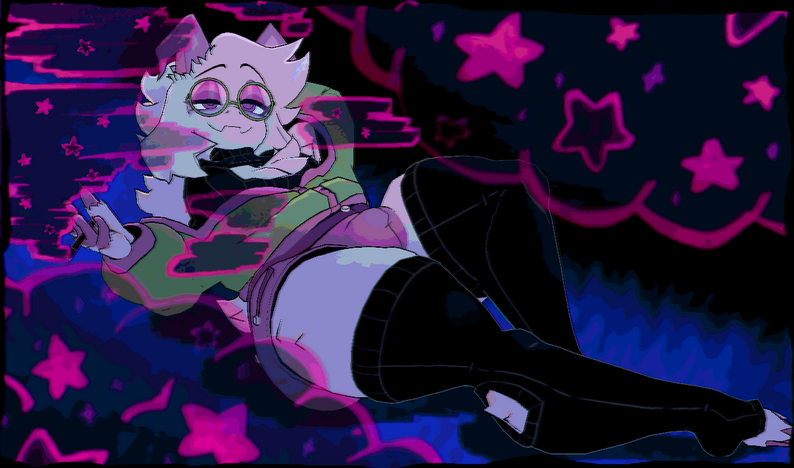 Stylized Ralsei - 3D Models (18+) Screenshot