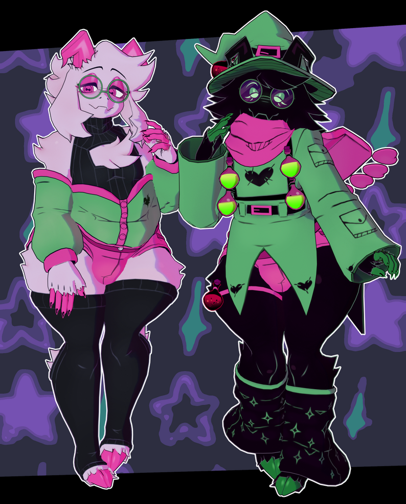 Stylized Ralsei - 3D Models (18+) Screenshot