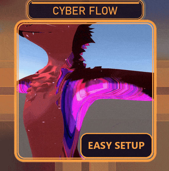CyberFlow Poiyomi Shader Addon Screenshot