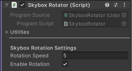 Skybox Rotator