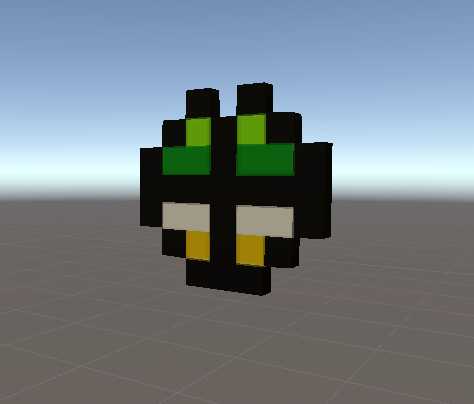 dr zero mask crystal smash (in game but 3dified) Screenshot